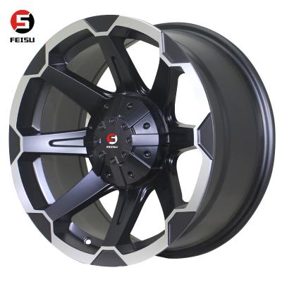 China 4x4 Beadlock Steel Offroad Wheels 17*8J 6*139.7 ET0 Refitting Hub For Pickup Truck Famous Design High Quality Alloy 4*4 Wheels for sale