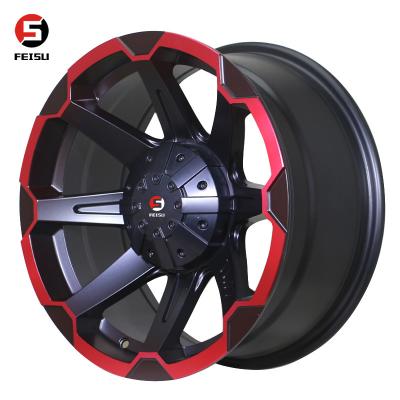 China ALLOY 17inch 4x4 offroad pickup truck popular alloy 6*139.7 wheel hub mags for sale