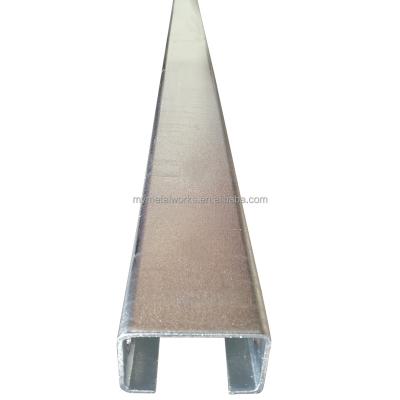 China Instrastructure Roll Shaped C Section Metal Profile for sale