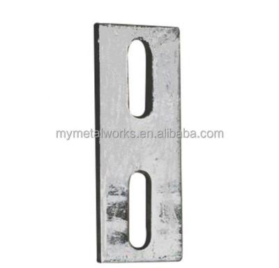 China ASTM A36 Hot Dip Galvanized Dock Parts Dock Cleat Joint Flat Plate As Per ISO 1461 for sale