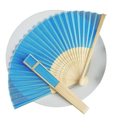 China Fan Asian Bamboo Promotional Gift Portable Hand Custom Printed Advertising Brand Summer Business Folding Folk Handmade Painting for sale