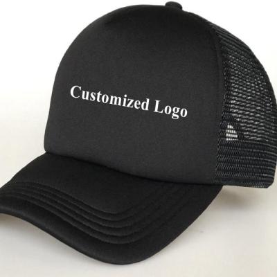 China breathable & Waterproof High Quality Off Curved Custom Vintage Brim Hats 100% Polyester Sports Baseball Caps With Sandwich for sale