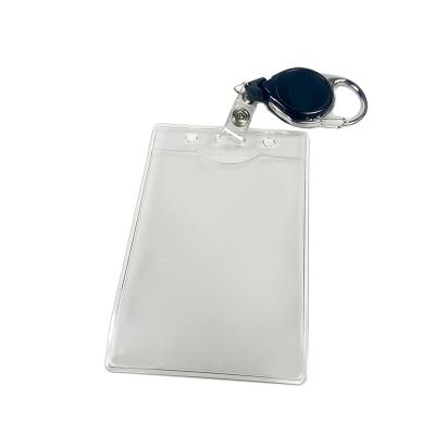 China Dawn-Intl Customized Popular ID Card Holder With Reflective PVC Card Bag Waterproof Hanging for sale