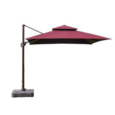 China Wholesale Modern Giant Cantilever Umbrella Garden Outdoor Umbrellas for sale