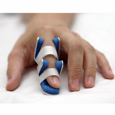 China Emergency waterproof frog finger splint homecare aluminum finger fracture splint for sale