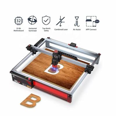 China 3D Twotrees Ts2 10W Laser Engraver Laser Metal Engrav Metal Gravure Laser Engraving Machines for sale