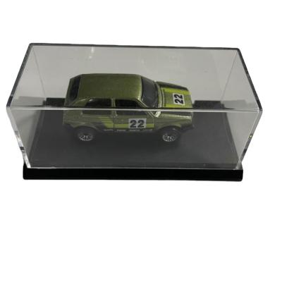 China Acrylic Showroom Display Case For Hot Small Wheel Cars for sale