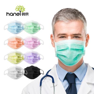 China Earloop Neoprene Best Black Blue White Disposable Protective Surgical Motorcycle Colored Face Masks for sale