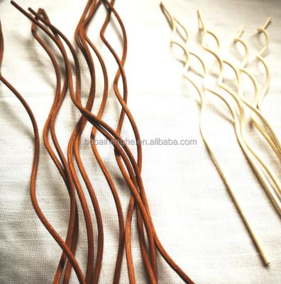 China Rattan 3mm Curly Luxury Reed Shaped Sticks for sale