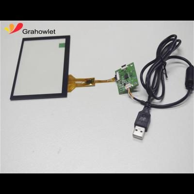 China Industrial Application IIC To USB 5 Inch PCAP Touch Panel Touch Screen Panel for sale