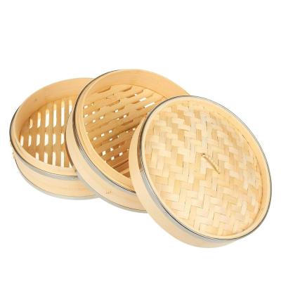 China Eco-Friendly Non-Toxic Bamboo Steamer Refine-bam Sustainable for sale