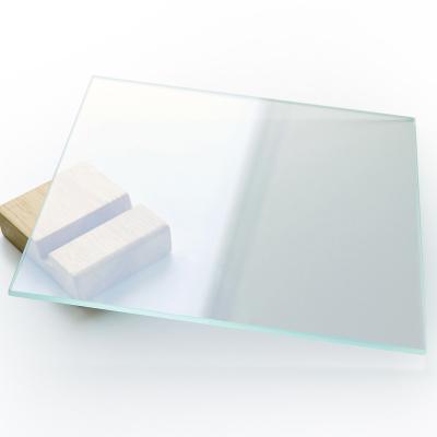 China Ultra Traditional Small 3mm White Tempered Glass Panels 2mm Low Iron For Touch Panel for sale