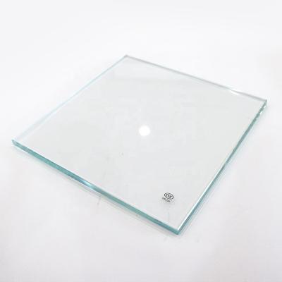 China Unique Design Exterior Court Glass Plates 6mm Polished Low Iron Extra Clear Tempered Glass For Building for sale