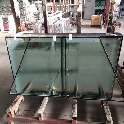 China Truss 20mm Double Pane 18mm Tempered Low E Insulated Reflective Glass For Sunroom Windows for sale