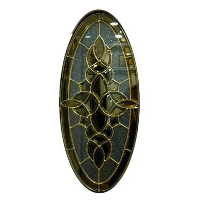 China Unique Design Pre Cut Color Art 1cm Stained Glass Sheets For Interior Doors Window Panel for sale