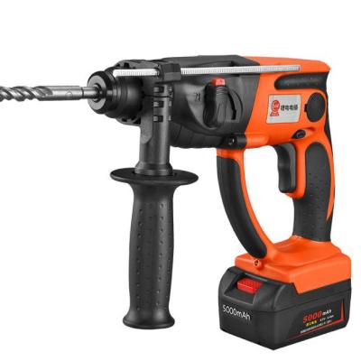 China cordless motor 360 450w battery rotary hammer with 2functions /1300r/min /0-4000ipm 8301 for sale