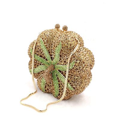 China Luxury Clutch Bags Luxury Bridal Wedding Party Purses Women Evening Accessories Bag Diamond Luxury Flower Clutches Hollow Out Crystal Purses for sale