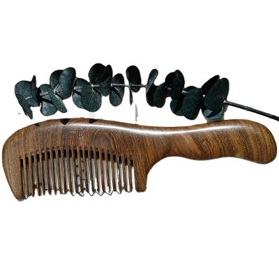 China Wholesale Natural Wooden Men's Comb Comfortable/Durable/Anti-Static OEM Sandalwood Anti-Static Custom LOGO Comb Custom Style for sale