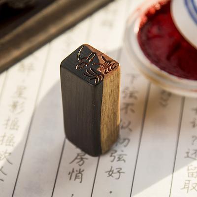 China Wholesale custom made wooden stamp craft environmental friendly/sustainable stamp for sale for sale