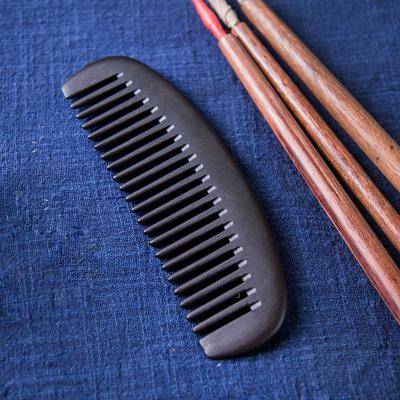 China Customized high quality natural wood comfortable/durable/anti-static hairdressing comb airbag comb can be customized for sale