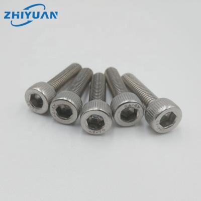 China DIN912 Hex Socket Head With A2 Stainless Steel SS304 SS316 Hexagon Serrated Socket Head Screw for sale