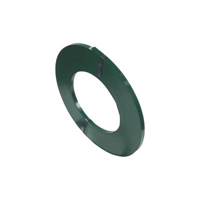 China Manual Racing Multi Purpose Strap Steel Bandage Green Painted Steel Strap for sale