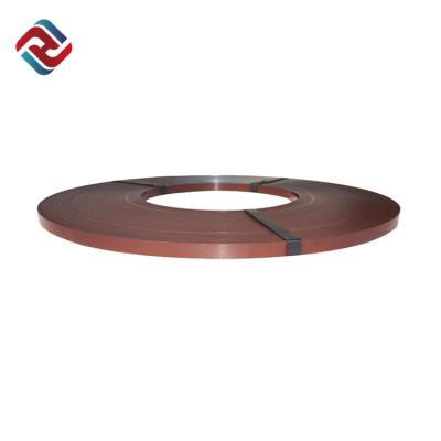 China Steel Strapping Machine Packing 0.8*32mm Steel Strapping Tape Steel Strapping Belt for sale