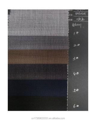 China Breathable Wholesale Yarn-dyed Double Sided Checked Blend Plaid Tartan Yarn Dyed Wool fabricW50P50 for sale