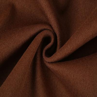 China New Materials Double Faced Handfeel Softer 100% Wool Knit Fabric Top Grade Coat Wool Fabric for sale