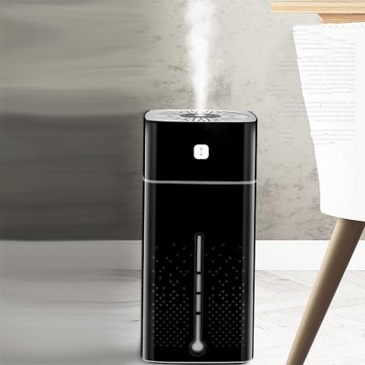 China Chargeable Spray Humidification 1000ml Large Capacity Usb Desktop Air Humidifier With Colorful Light Humidifier for sale