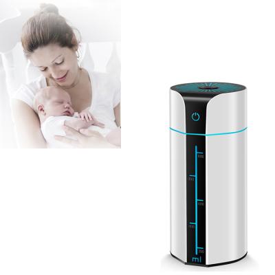 China Spray Humidification USB Humidity Portable Large Capacity Humidifier With Light Air Colored Diffuse Humidifiers For Baby Room for sale