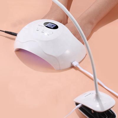 China Gel Nail Curing Equipment Portable Nail Salon UV Gel Dryer Curing Equipment Rechargeable UV Lamp LED Nail Lamp for sale