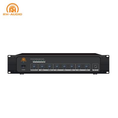 China PA Installation Sound System RH-AUDIO Address System 240W Public Audio Amplifier For Shops for sale