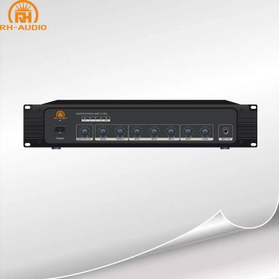 China RH-AUDIO 60W 120W Amplifier Mixer Sound System for BGM RH2807P Applications for sale