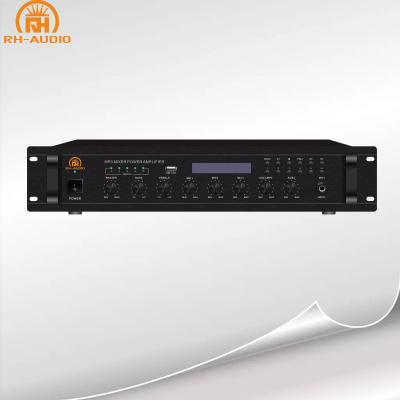 China RH-AUDIO MP3 metal audio amplifier with 60W 120W sound source for sale