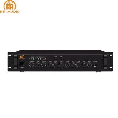 China Integrated CHIME & SIREN RH-AUDIO Tune Amplifier Pre Built In Chime And Siren For Public Address System for sale