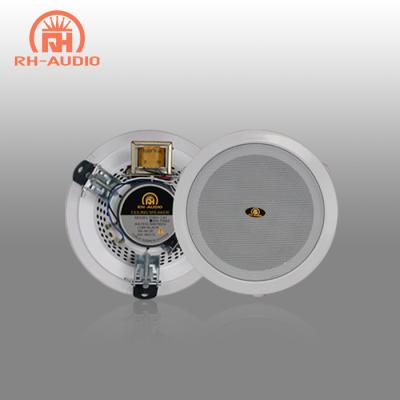 China Sound Reinforcement For RH-AUDIO Stores Full Metal Enclosure Ceiling Speaker for sale