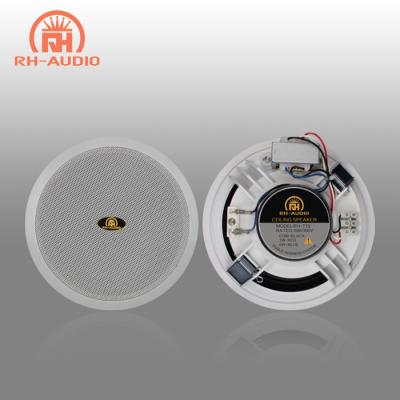 China Sound reinforcement for RH-AUDIO shops PA system 6W ceiling mount speaker for hotels shops or commercial buildings for sale