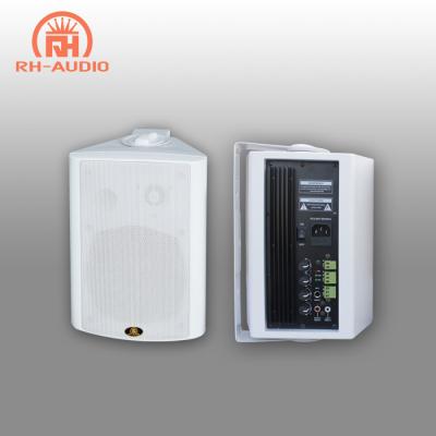 China RH-AUDIO 8 Ohm Wireless Professional Audio Two Way Wall Mount Active Speaker with Built-in Class D Amplifier for sale