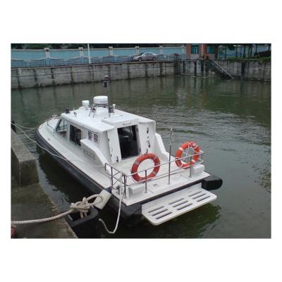 China Patrol 8.5M Small Fast Boat Fiberglass Boat For Sale Coastal Rescue Boat Patrol for sale