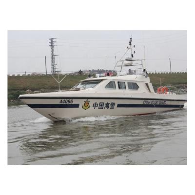 China 15M Coastal Guard Fiberglass Patrol Boat For Sale High Speed ​​Speedboat For Police for sale