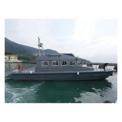 China Patrol 20m Fiberglass Boat For Sale Military Vessel Speed ​​Boat For Hunting Coast Guard for sale