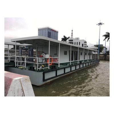 China 25M Mooring Boat Pontoon Docking Boat For Barge Harbor Docking Office for sale