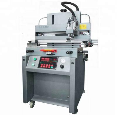 China Flatbed Products Flatbed Screen Printing Machine For Trademark Soft Printing XS-500P for sale