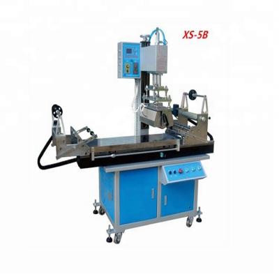 China Cosmetics Package Box Good Selling Plate Round Heat Transfer Printing Machine For Bottles XS-5B for sale