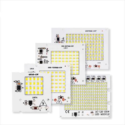 China Spot Light SMD 2835 Chip 100W 50W 30W 20W 10W Flood Light Beads Led SMD Floodlight DIY Lamp For Outdoor Lighting Spotlight for sale