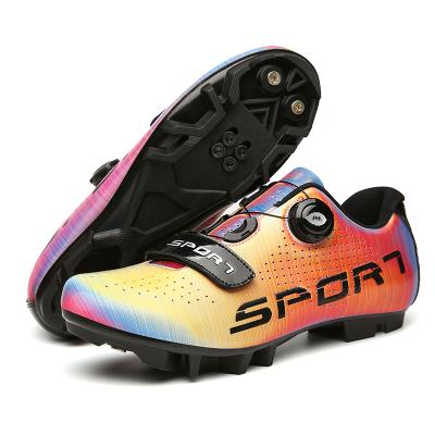 China EVA Drive Bike Shoes Cleats Shoes Mtb SPD MTB Professional Cycling Self-Locking Cycling Shoes for sale