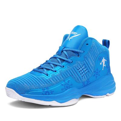 China Weshine Breathable High Cut Professional Mens High Ankle Basketball Sneakers Sports Shoes For Youth And Men for sale