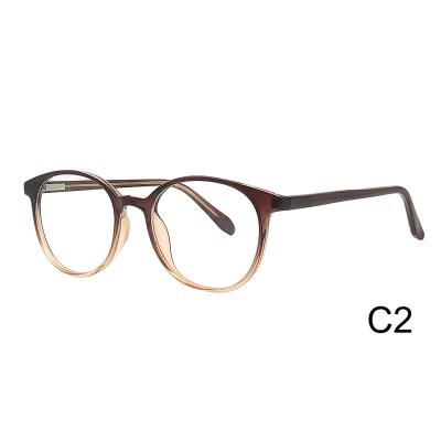 China Fashion Fashion Frame Designer Glasses Frames CP Injection Half Glasses for sale