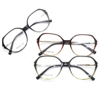 China Fashion Big Size Acetate Luxury Glass Frames Optical Frames Glasses for sale